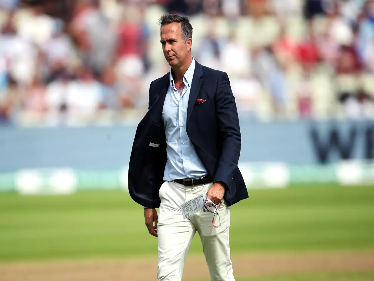Michael Vaughan during day three of the Ashes Test match at Edgbaston, Birmingham