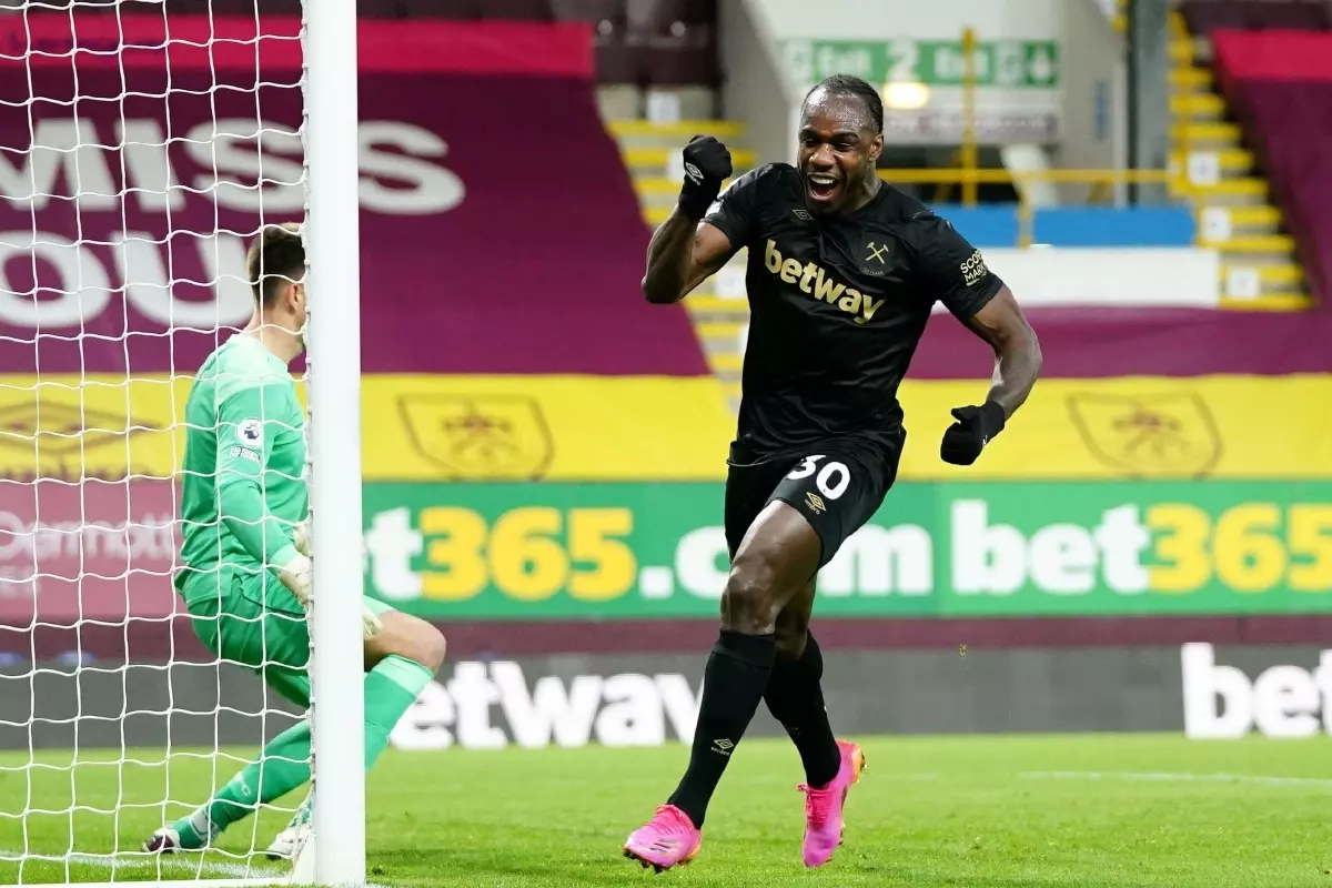 Michail Antonio goal West Ham vs Burnley May21