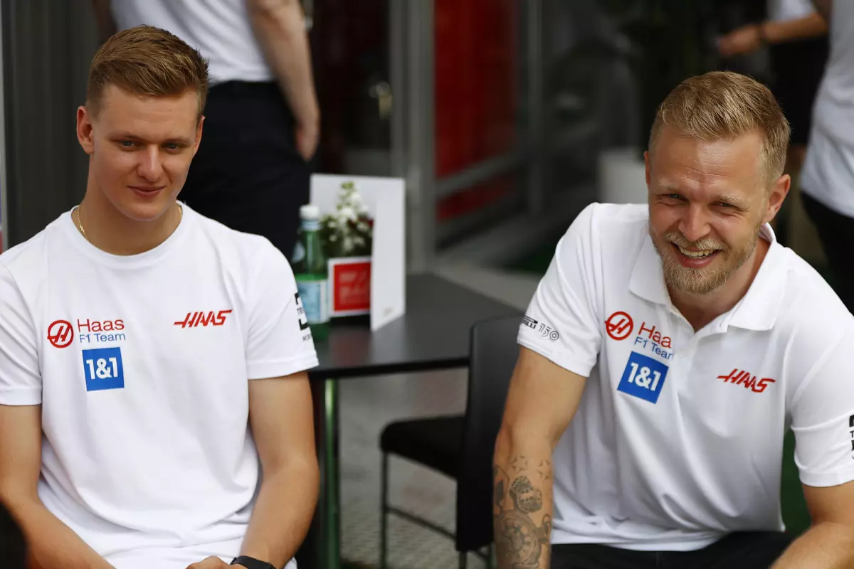 Mick Schumacher and Kevin Magnussen