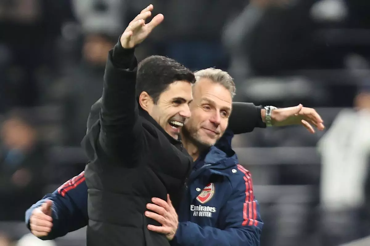 Mikel Arteta of Arsenal 15 Jan 2023