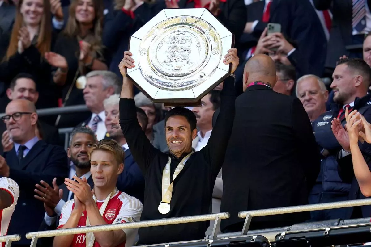 Mikel Arteta of Arsenal