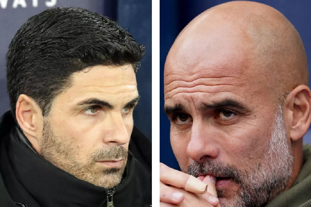 Mikel Arteta vs Pep Guardiola
