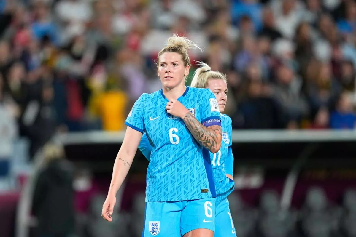 Millie Bright (England) post game despair during a FiFA Womens World Cup Final game - Aug 2023