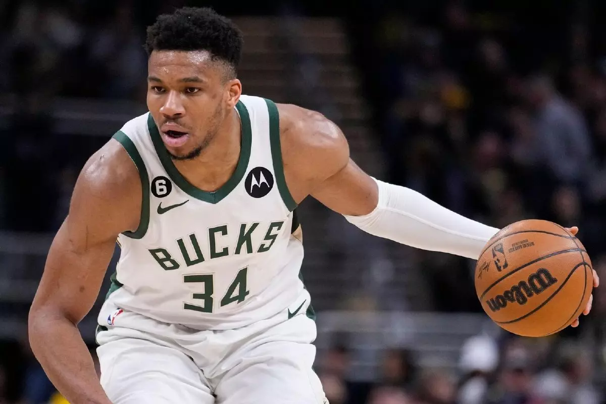 Milwaukee Bucks forward Giannis Antetokounmpo