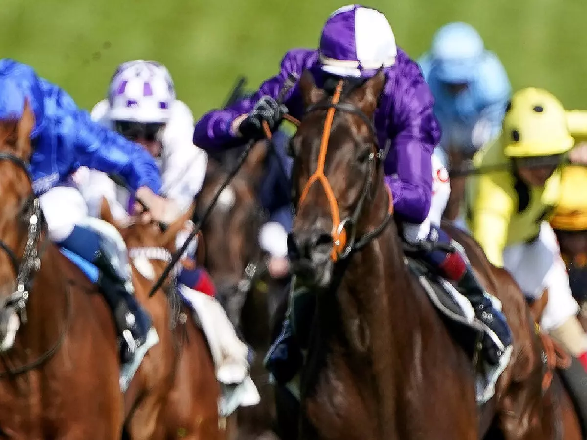 Mojo Star finishes second in the 2021 Epsom Derby