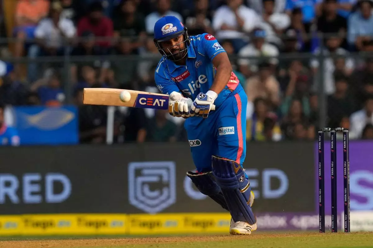 Mumbai Indians' Rohit Sharma