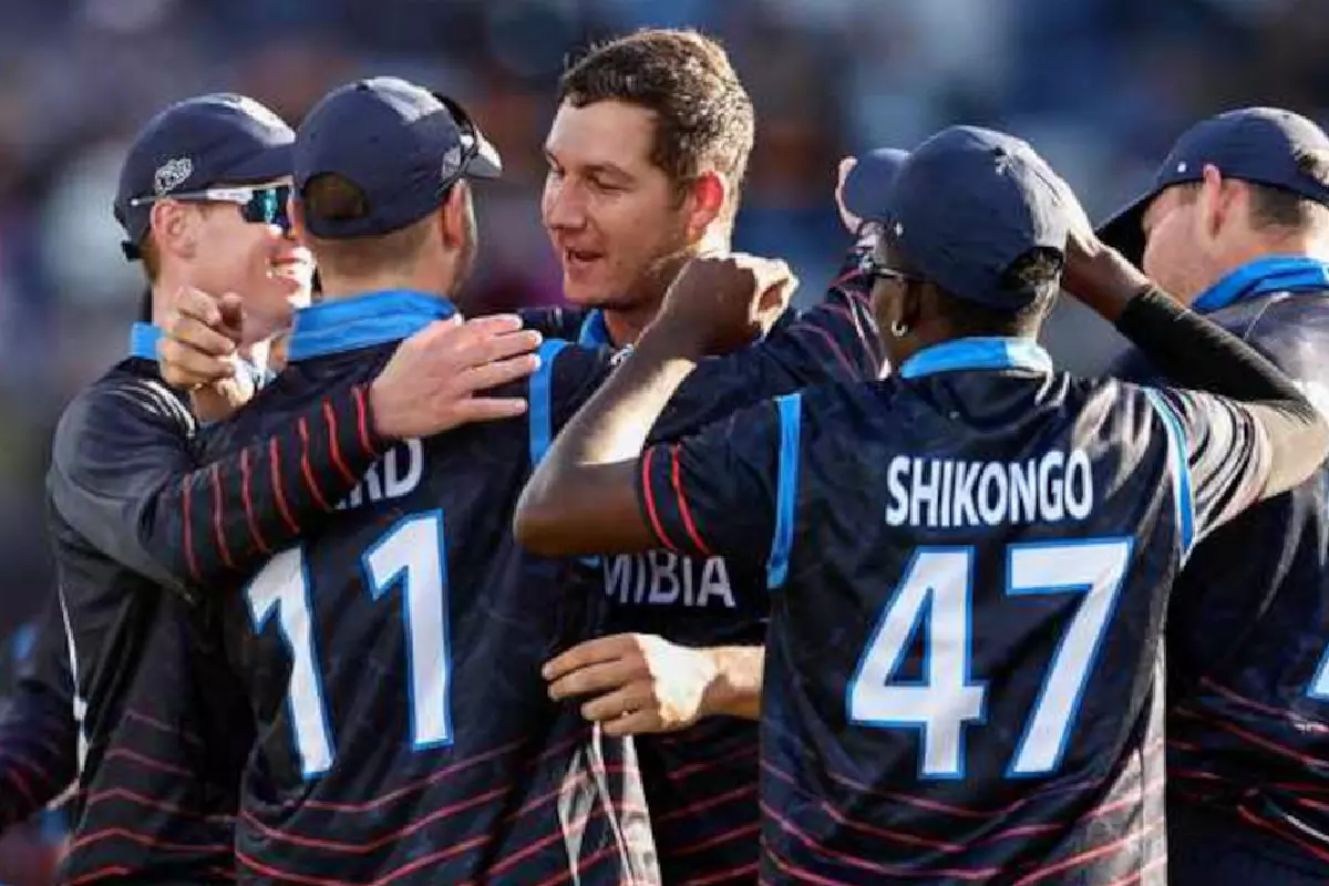 Namibia beat Sri Lanka in T20 WC opener October 22