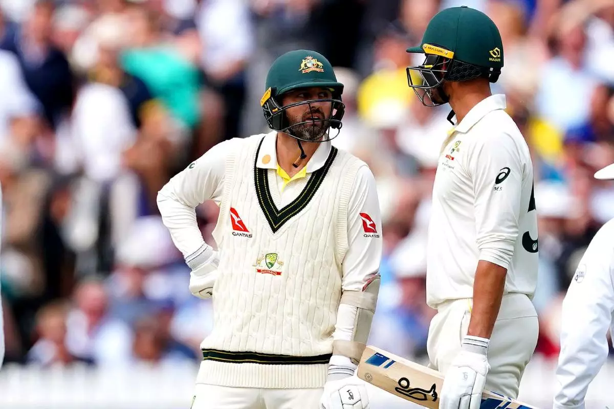 Nathan Lyon of Australia 1 Jul 2023