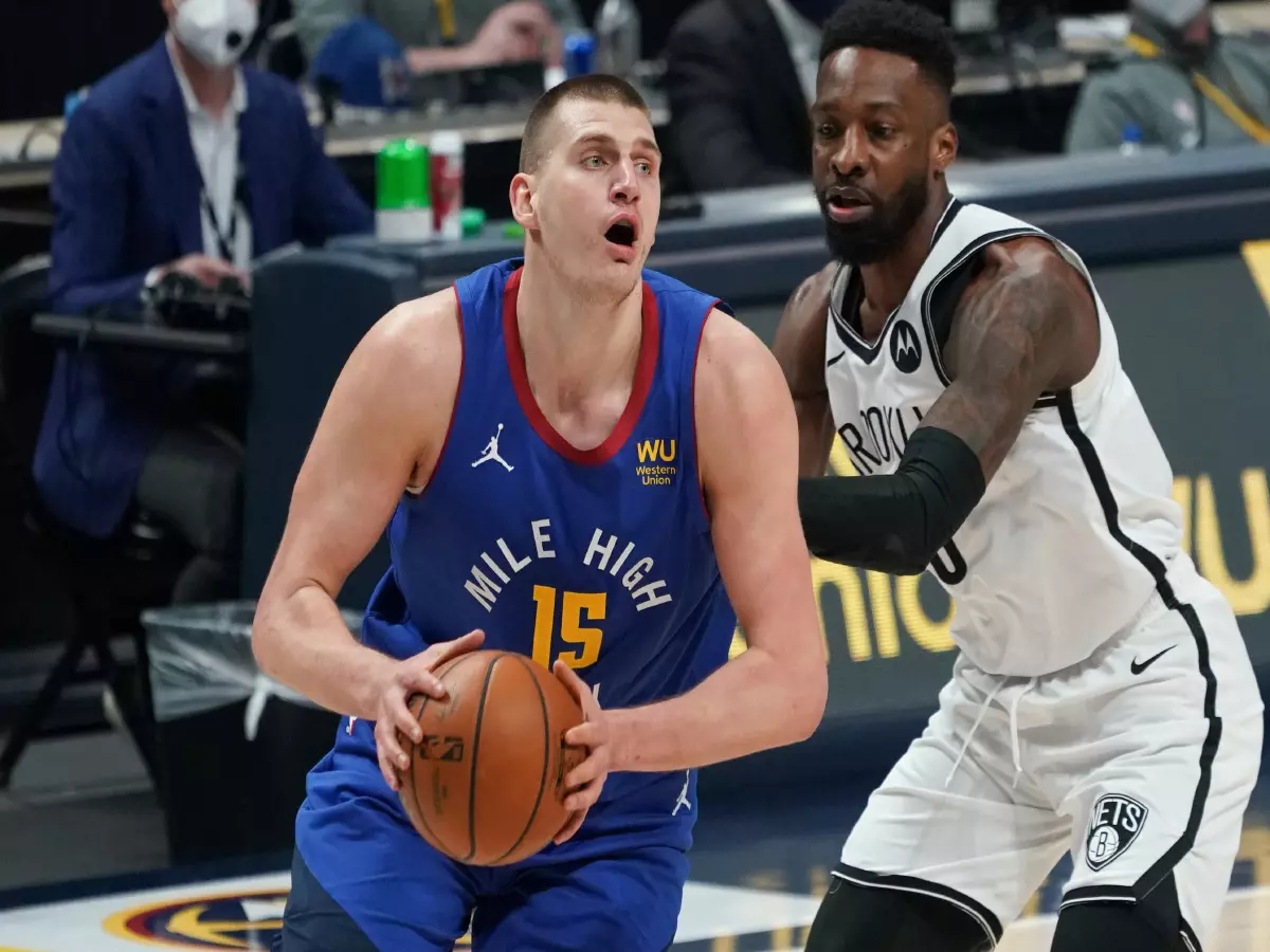 NBA, Denver Nuggets' Nikola Jokic, Brooklyn Nets