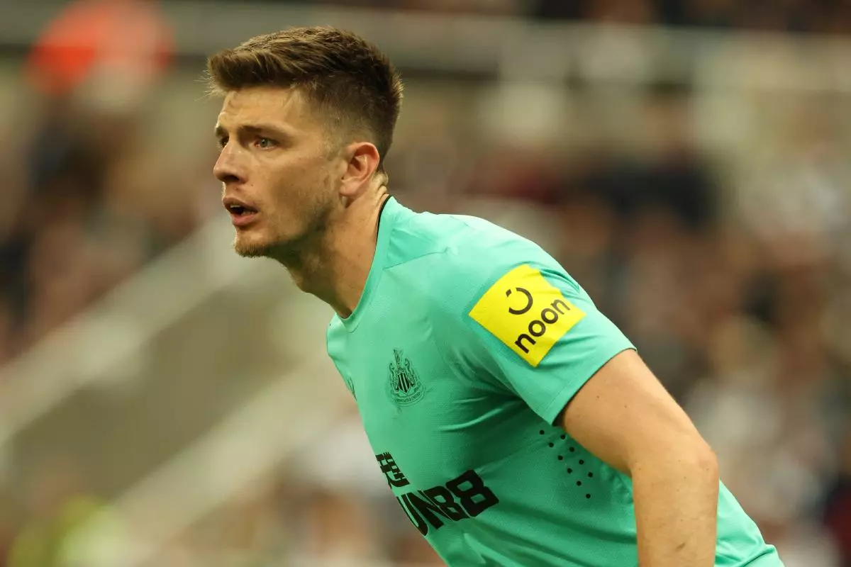 Newcastle goalkeeper Nick Pope 18 May 2023