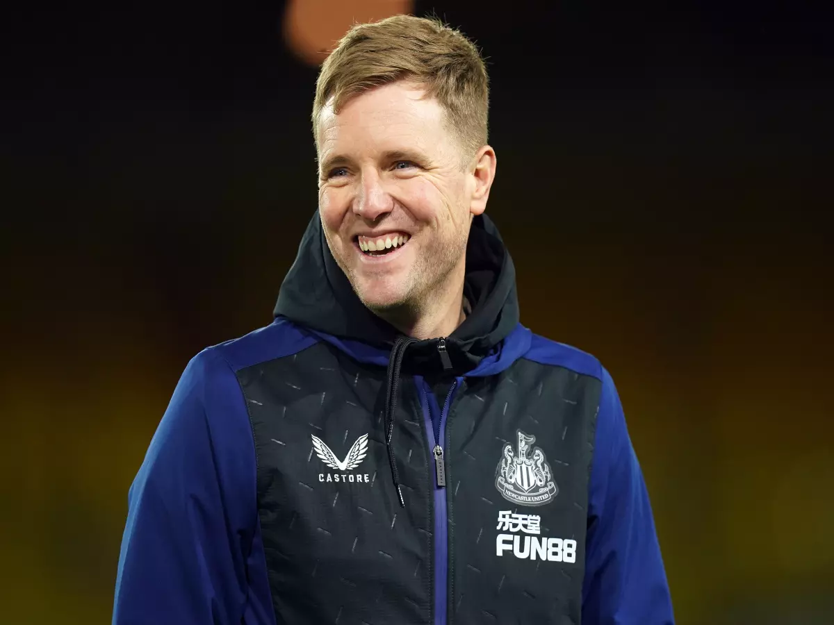 Newcastle United manager Eddie Howe following the Premier League match at Elland Road, Leeds. Picture date: Saturday January 22, 2022.