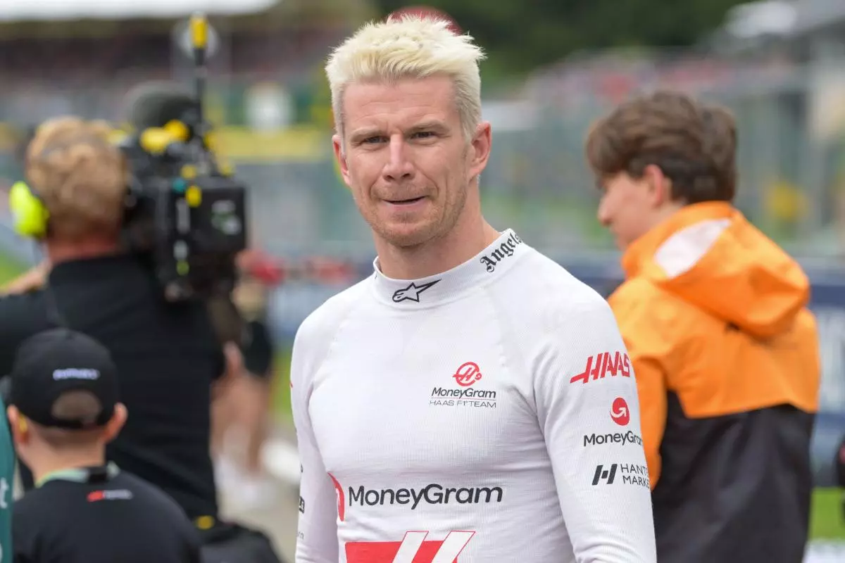 Nico Hulkenberg of Haas