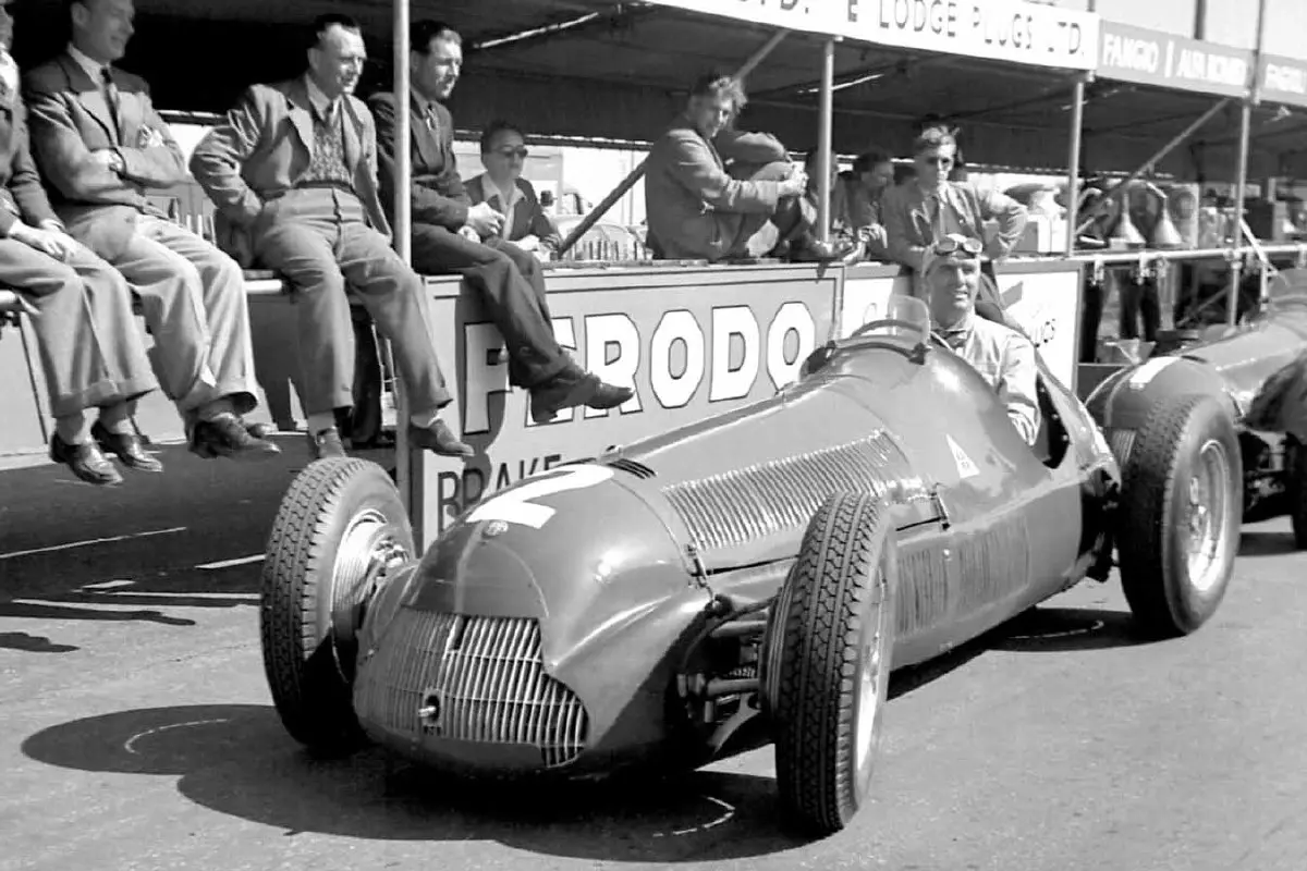Nino Farina, Alfa Romeo F1, Silverstone 1950