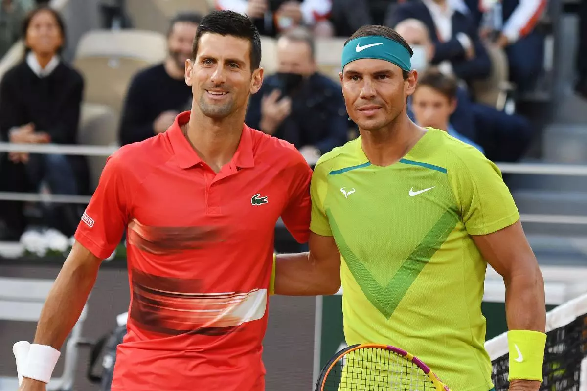 Novak Djokovic and Rafael Nadal ahead of Roland Garros clash