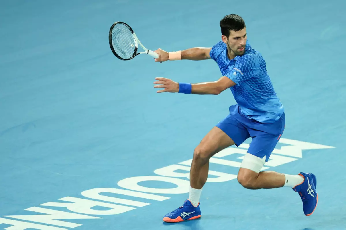 Novak Djokovic Australian Open - Jan 2023