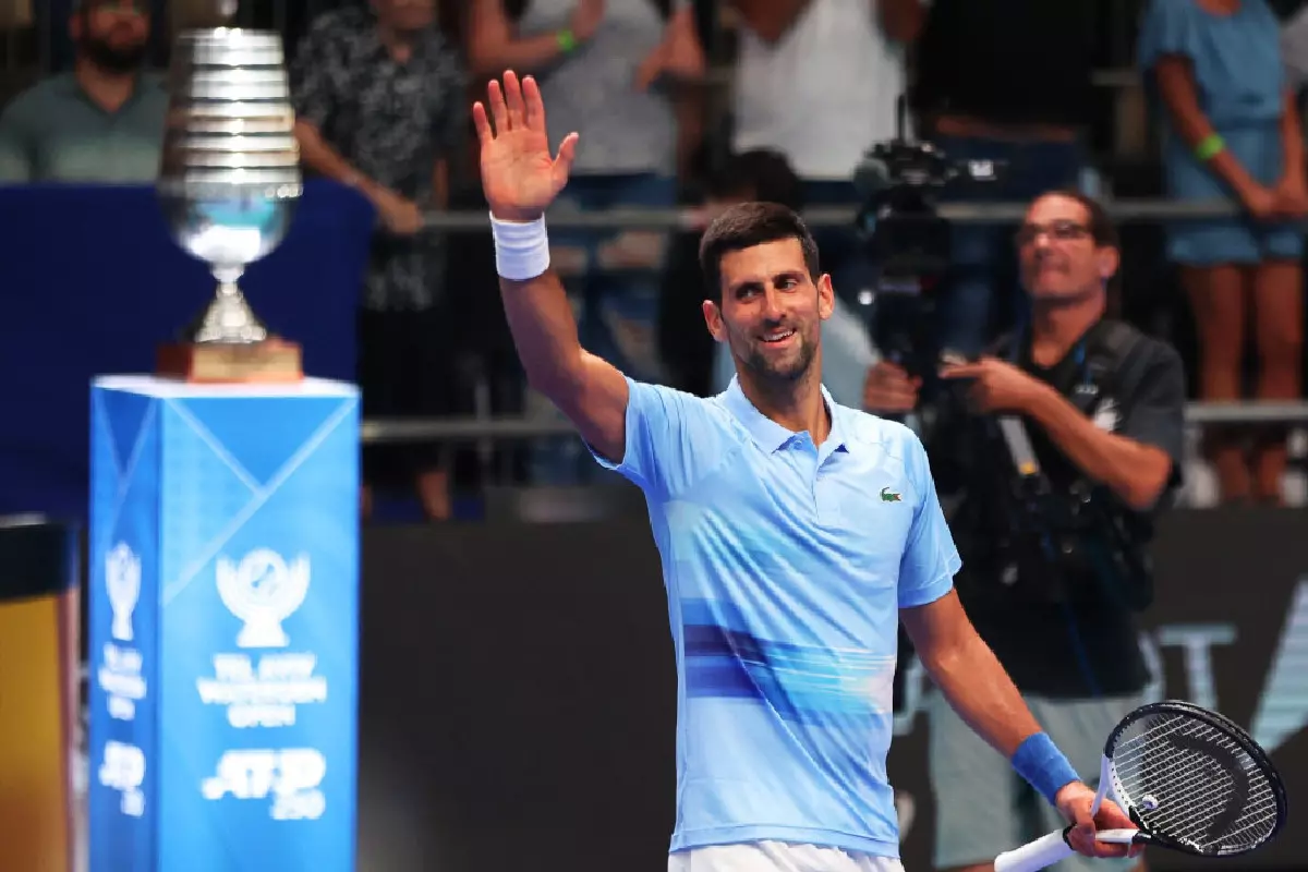 Novak Djokovic wins Tel Aviv Open - Oct 2022