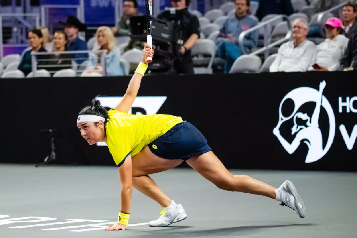 Ons Jabeur at the WTA Finals - Nov 2022