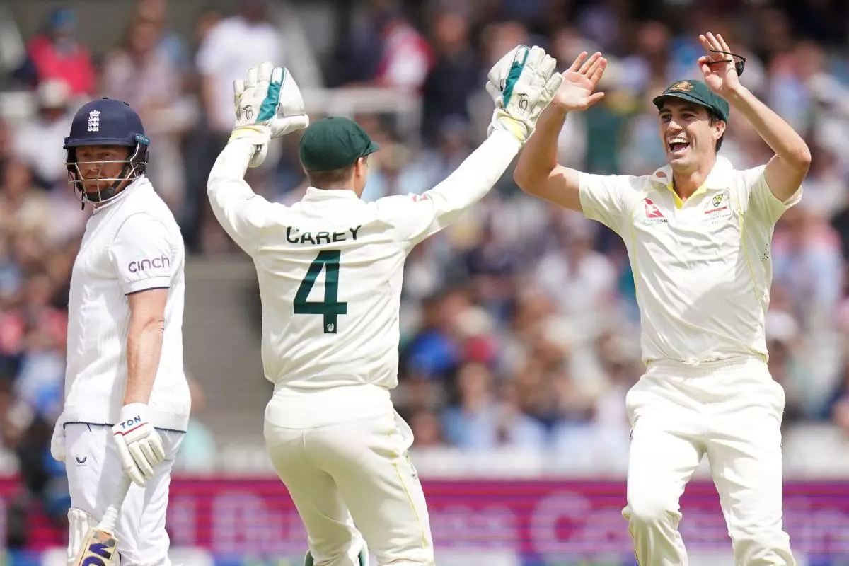 Pat Cummins of Australia 2 Jul 2023