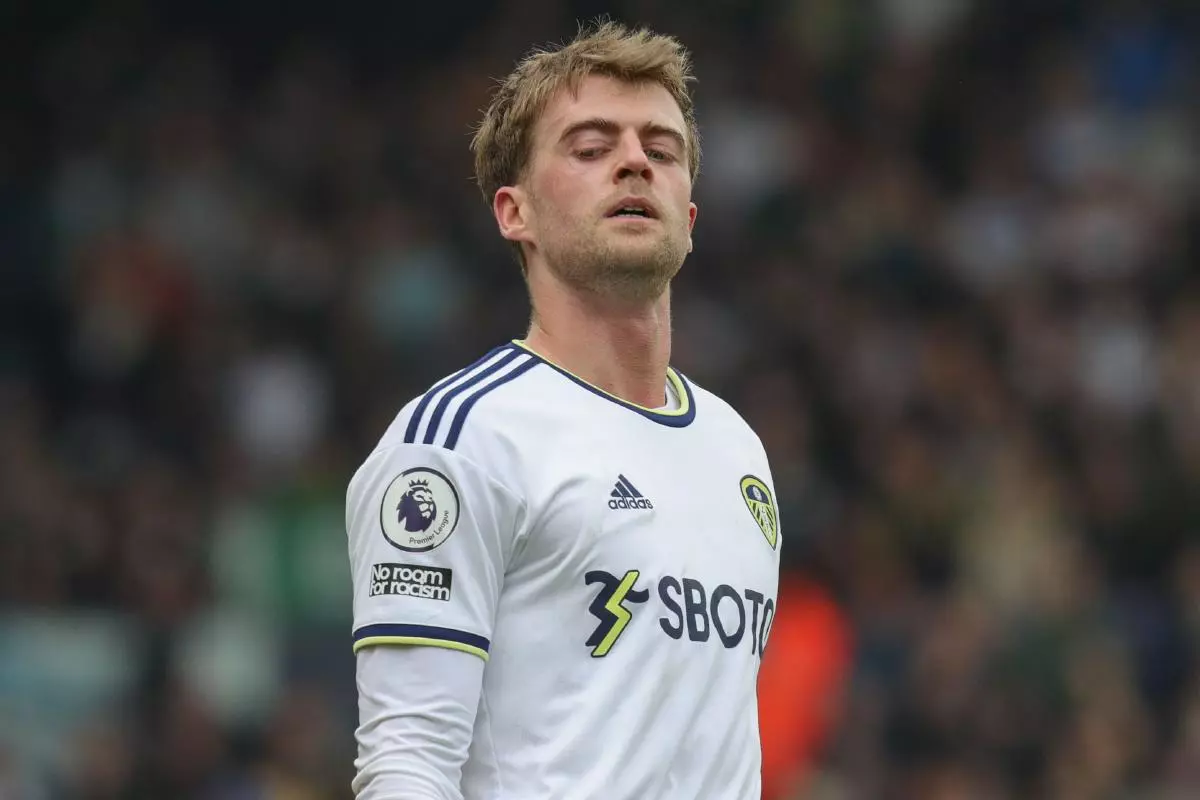 Patrick Bamford #9 of Leeds United during the Premier League match Leeds United vs Crystal Palace at Elland Road - April 2023