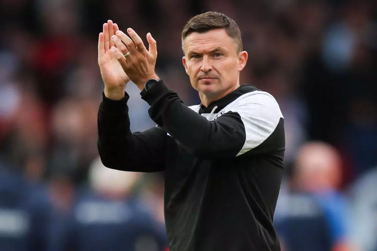 Sheffield United manager Paul Heckingbottom