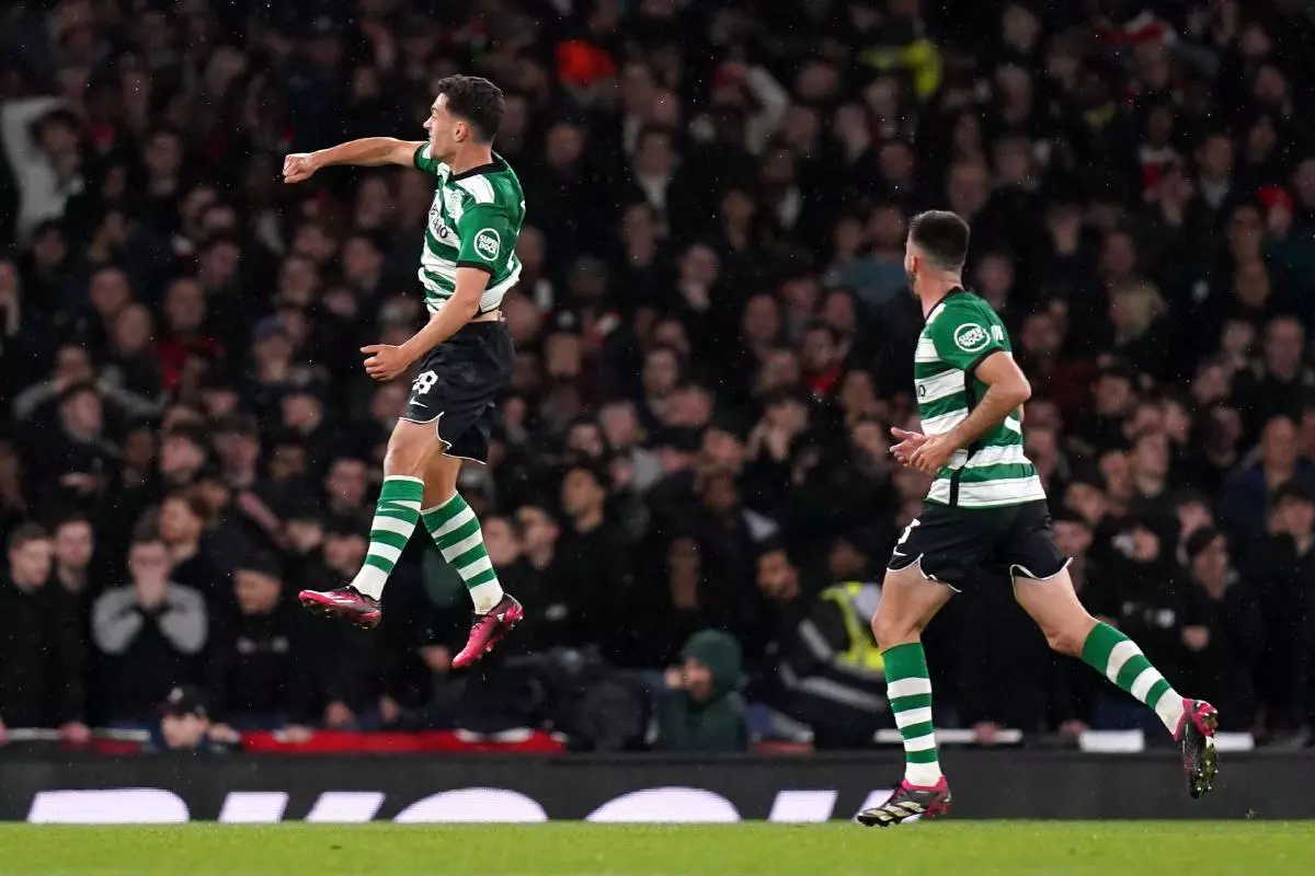 Sporting Lisbon's Pedro Goncalves