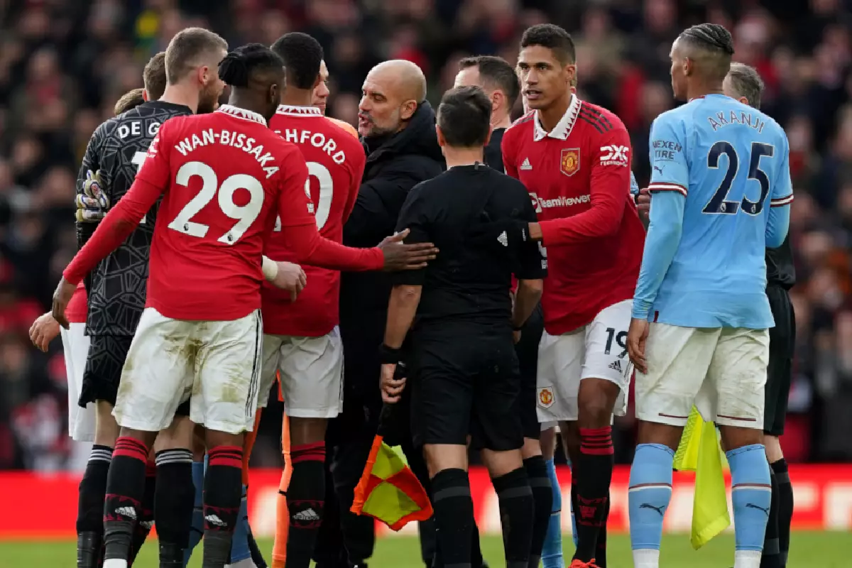 Pep Guardiola - Man United v Man City - Jan 2023