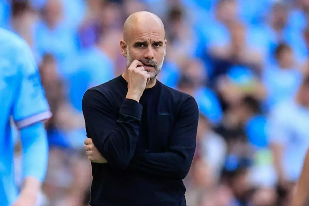 Pep Guardiola of Manchester City 21 May 2023 b