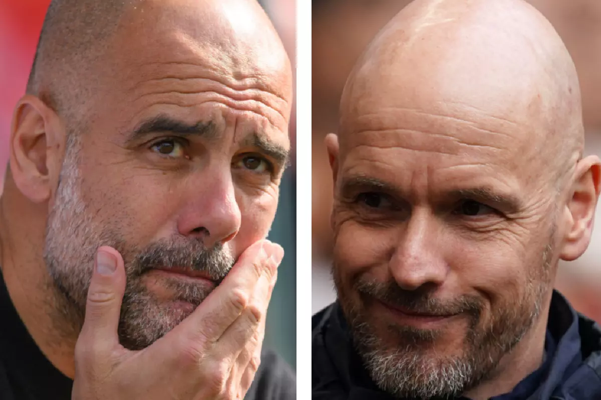 Pep Guardiola vs Erik ten Hag