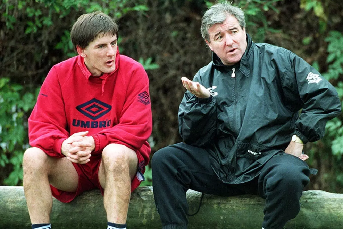 Peter Beardsley Terry Venables England 1994
