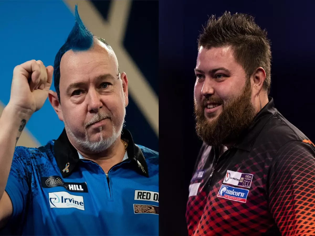 Peter Wright and Michael Smith