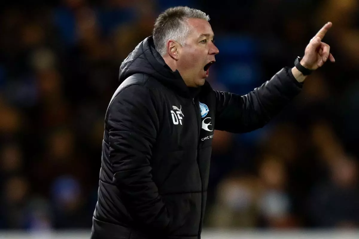 Peterborough United manager Darren Ferguson