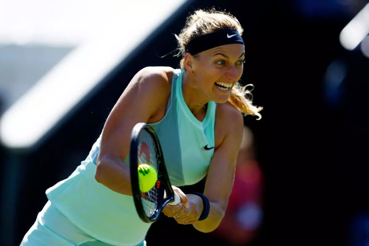 Czech Republic's Petra Kvitova