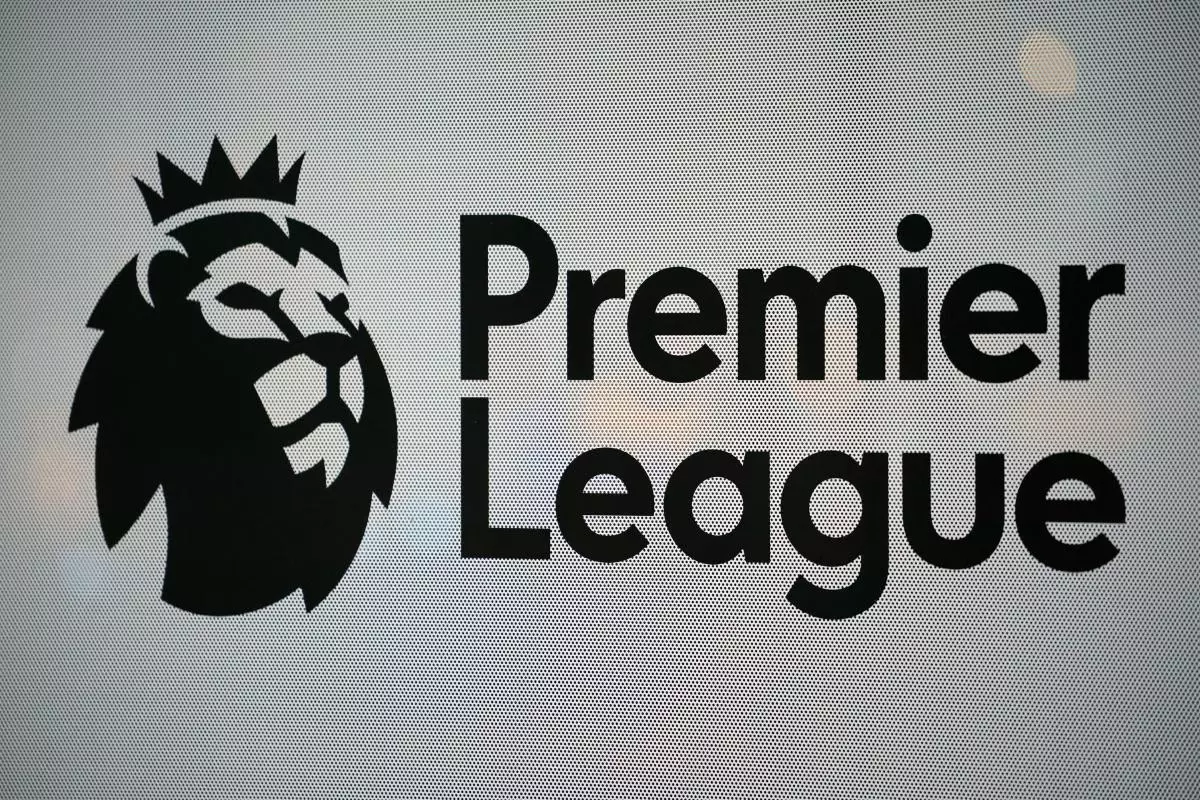 Premier League logo signage at their HQ in London