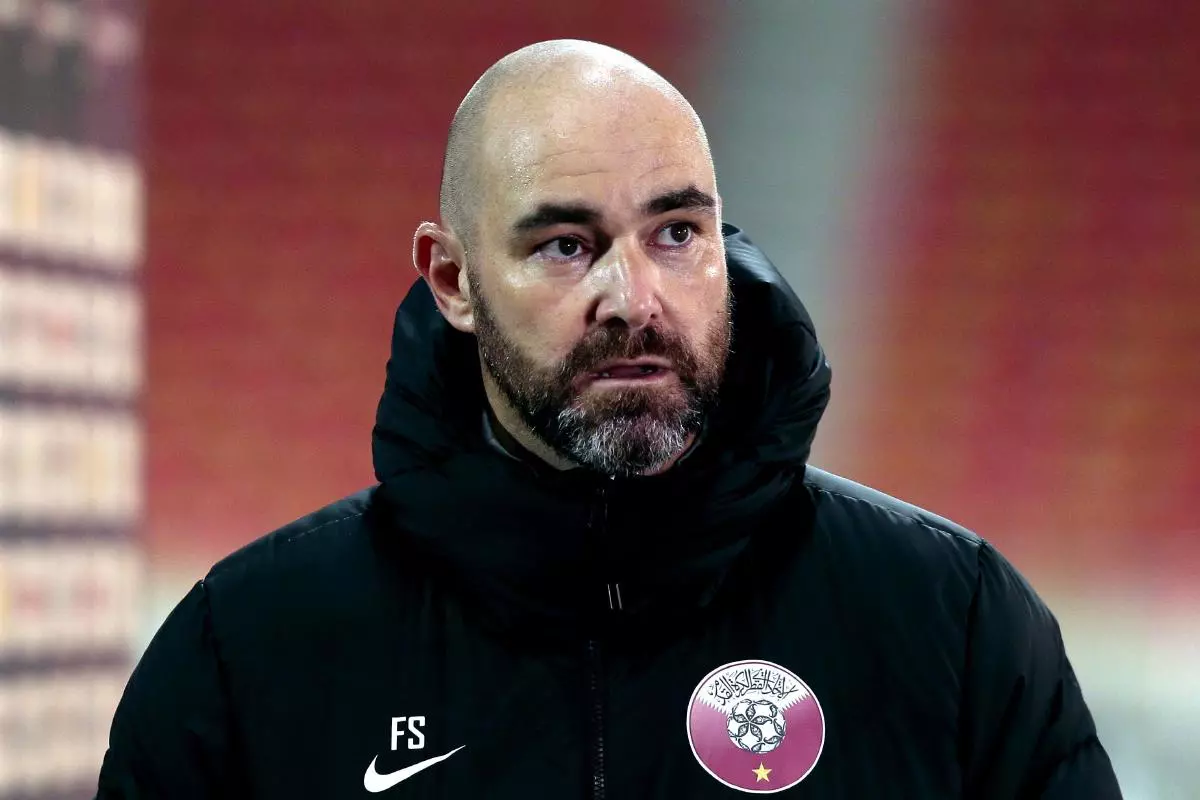 Qatar manager Felix Sanchez Bas