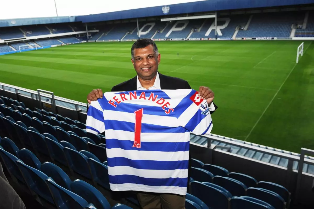 QPR Chairman Tony Fernandes has left the club after 12 years - Aug 2011