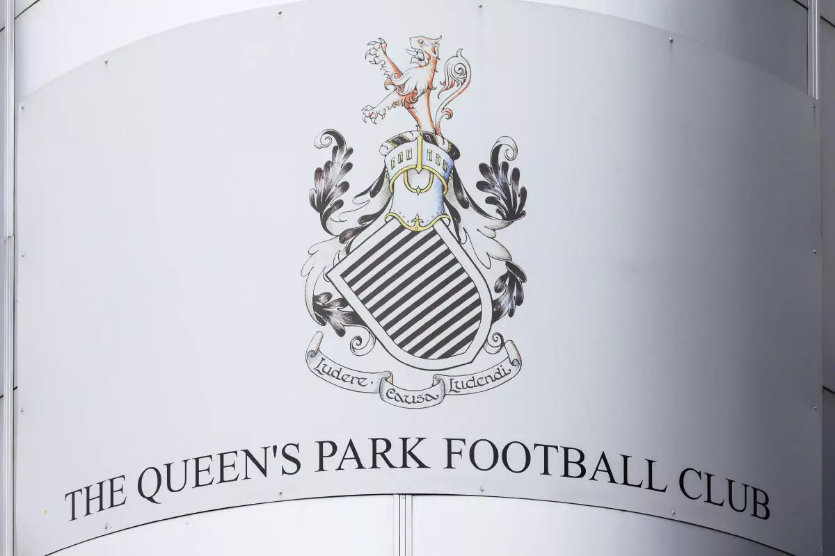 Queen's Park plaque at Hampden