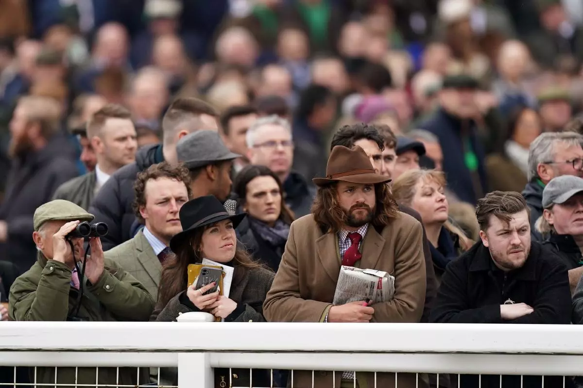 Racegoers on day three of the Cheltenham Festival