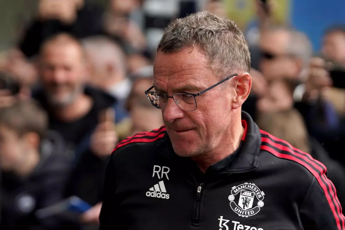 Ralf Rangnick, Brighton vs Man Utd