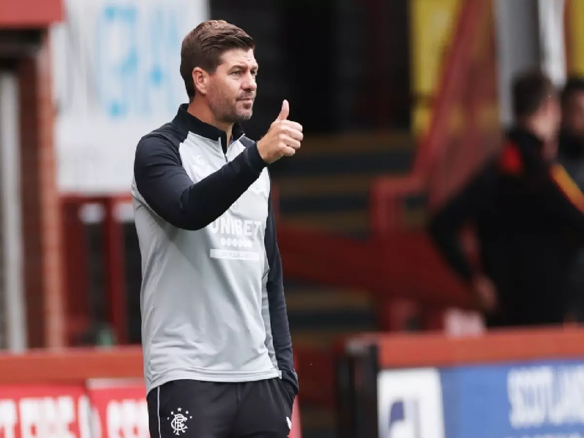 Rangers boss Steven Gerrard Jul21