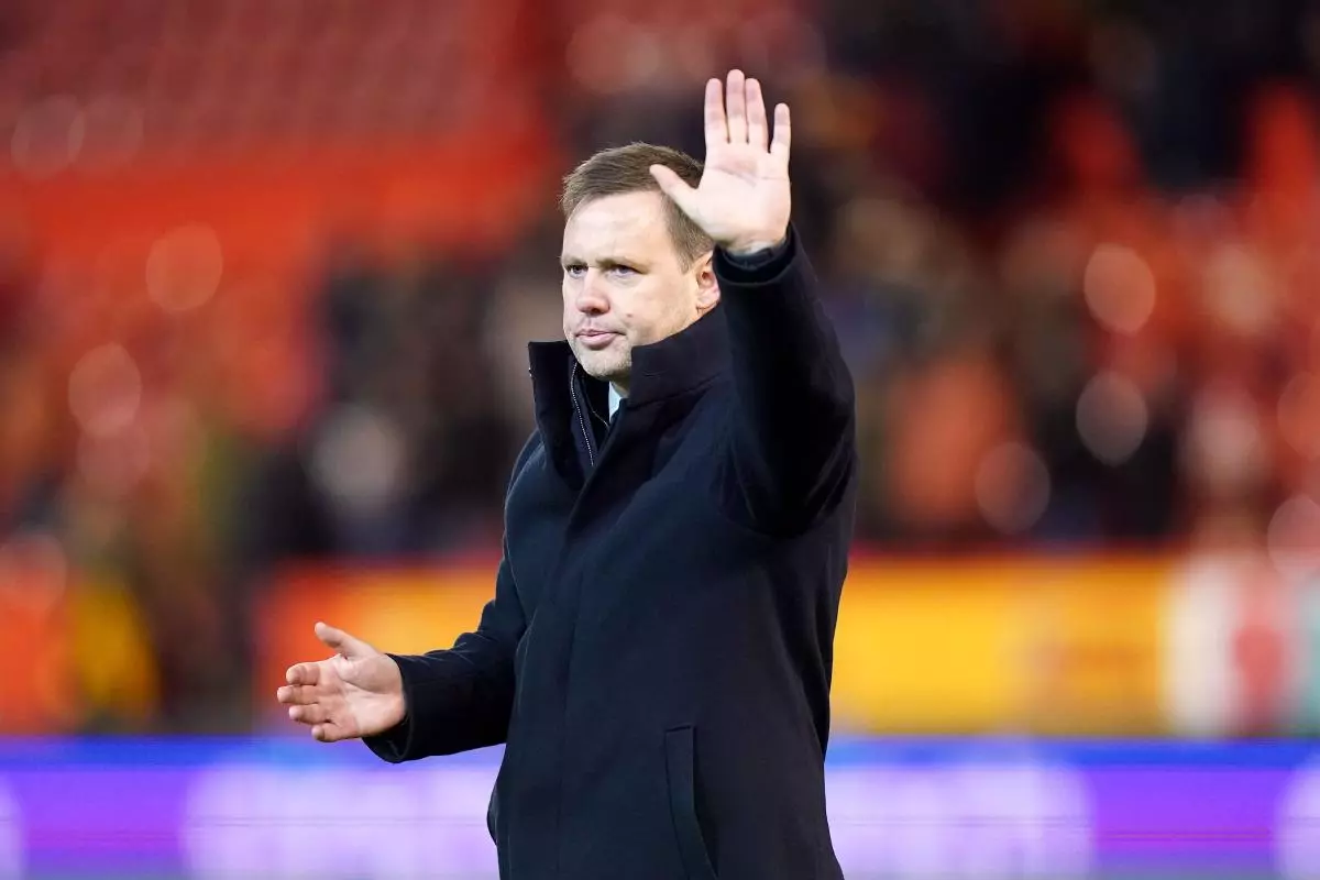 Rangers manager Michael Beale December 2022