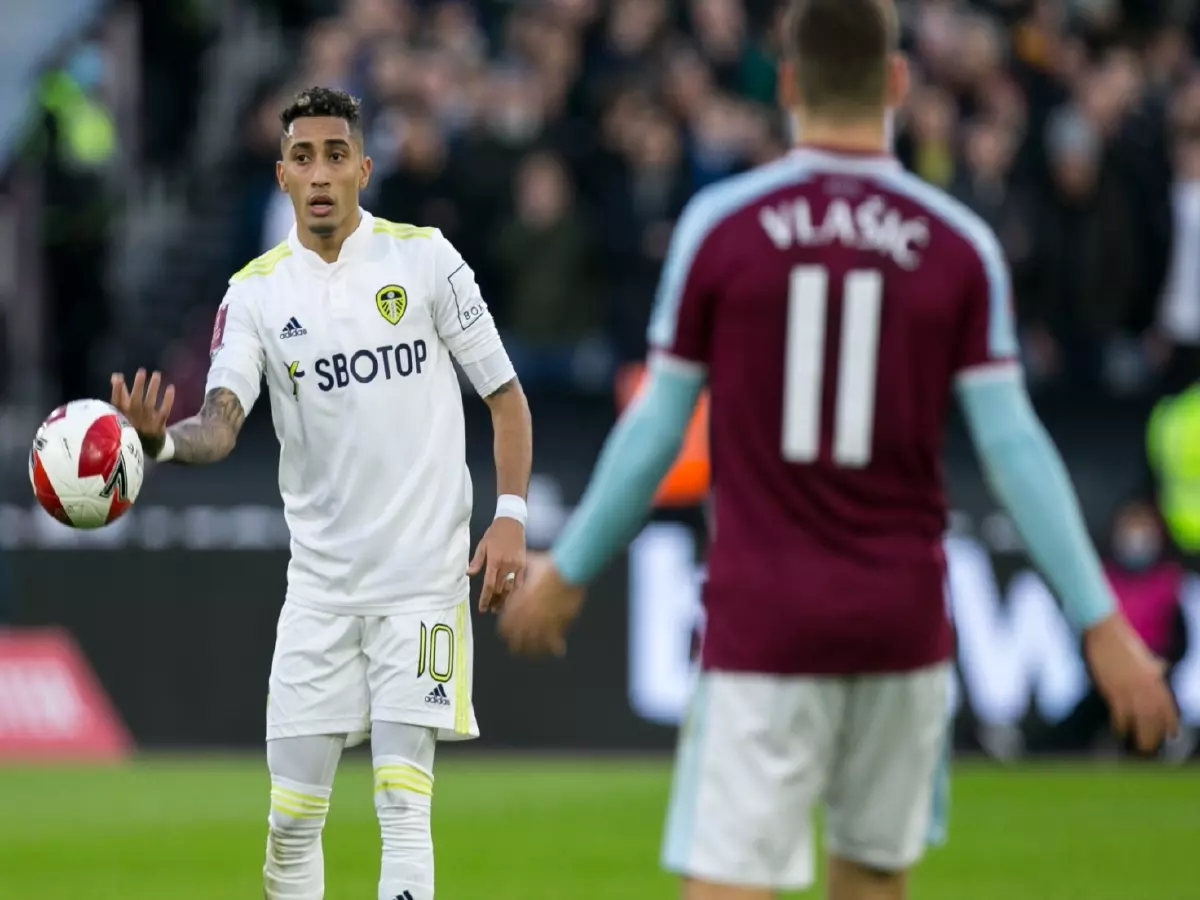Raphinha Leeds vs West Ham Jan22