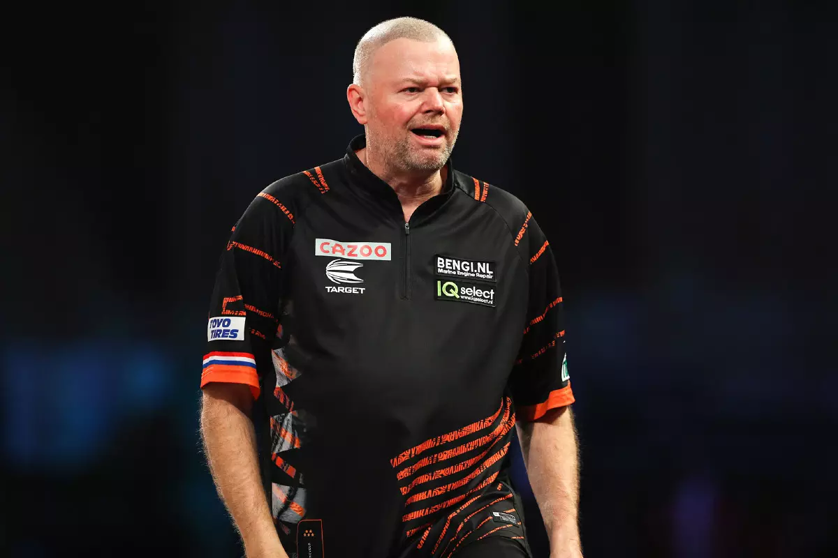 Raymond van Barneveld at the Darts World Championship