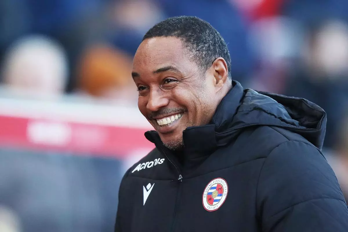 Reading manager Paul Ince during the Sky Bet Championship match at the Bet365 Stadium
