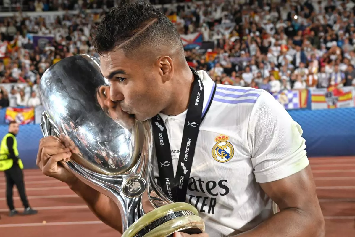 Real Madrid player Casemiro