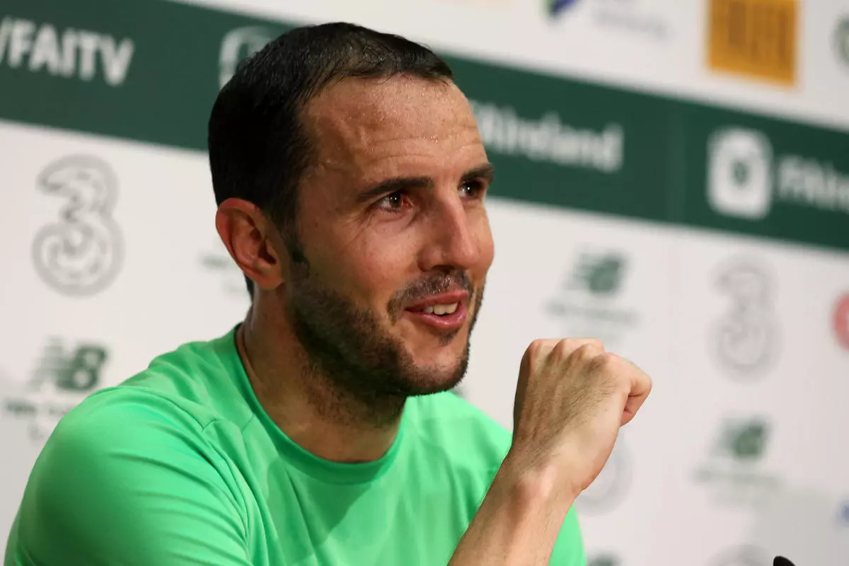 Republic of Ireland's John O'Shea