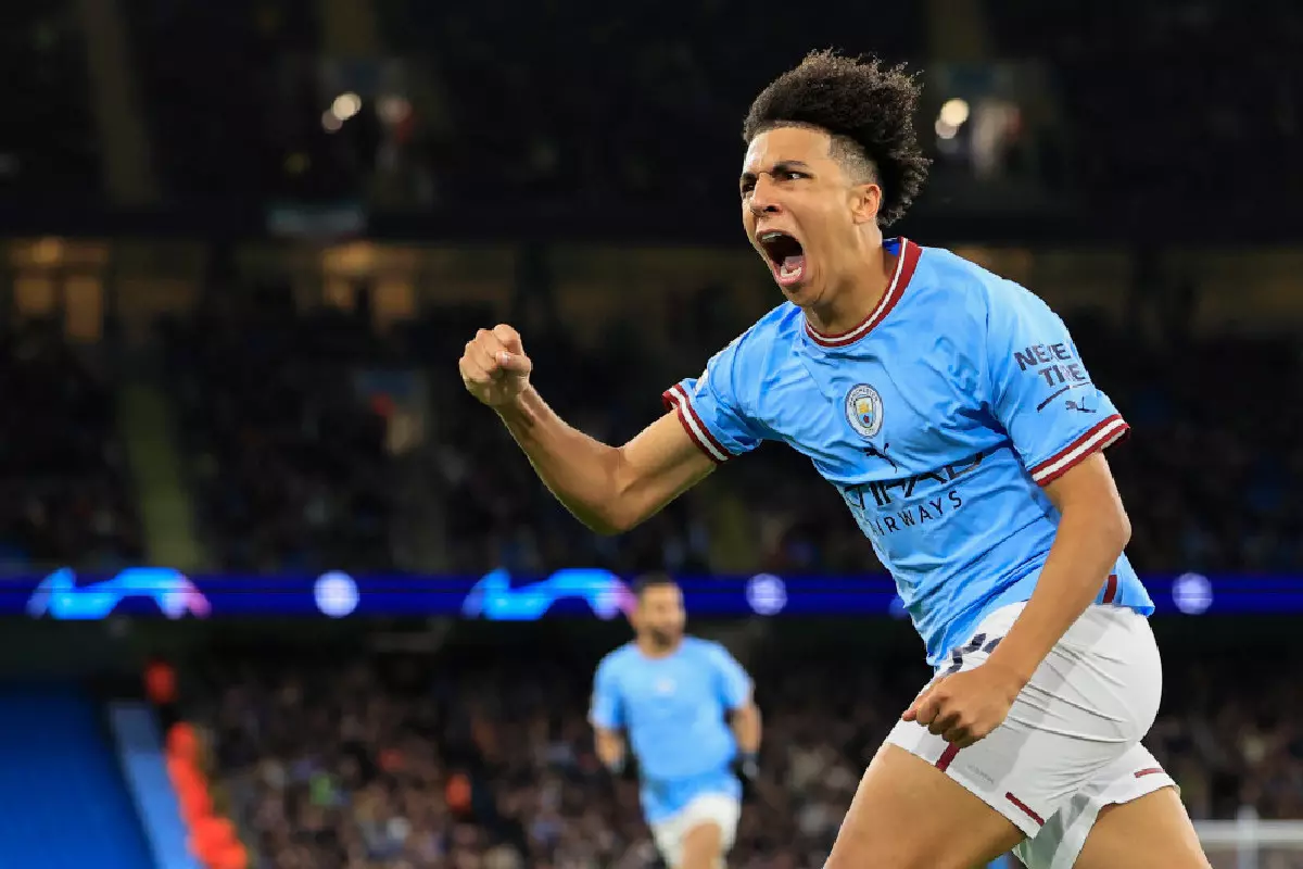 Rico Lewis scores against Sevilla Nov 22