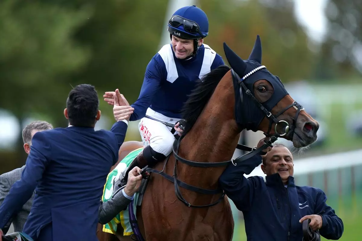 Robert Havlin wins fillies mile on Commissioning