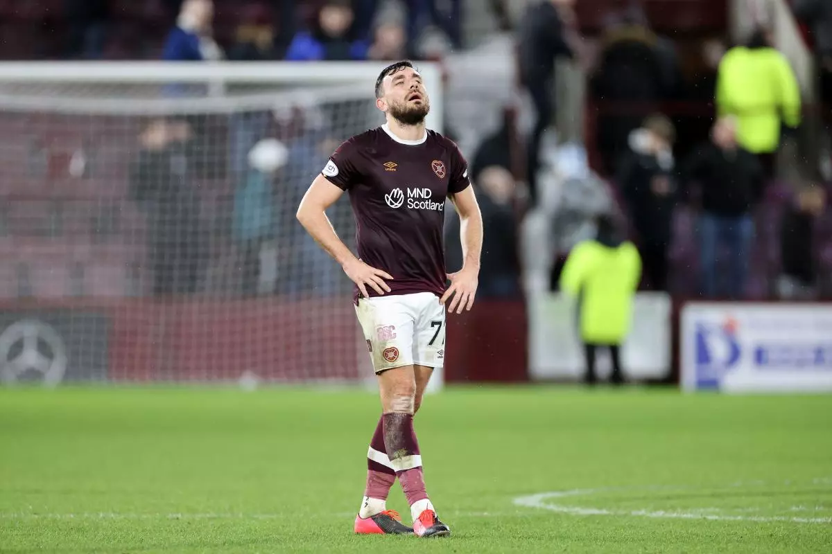 Robert Snodgrass, who confirmed his departure from Hearts and vowed to tell "my side of the story" in time