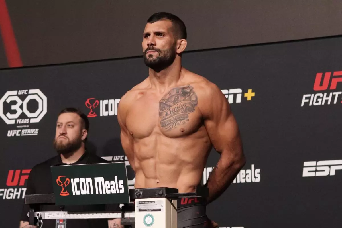 Rodolfo Vieira at UFC Fight Night