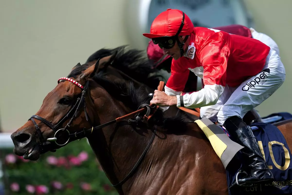 Rogue Millennium and Daniel Tudhope win Duke Of Cambridge Stakes at Royal Ascot